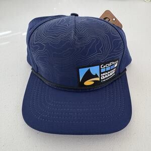 GoPro Mountain Games‎ Yo Colorado Hat Men's OS Blue Adventure Adjustable NWT